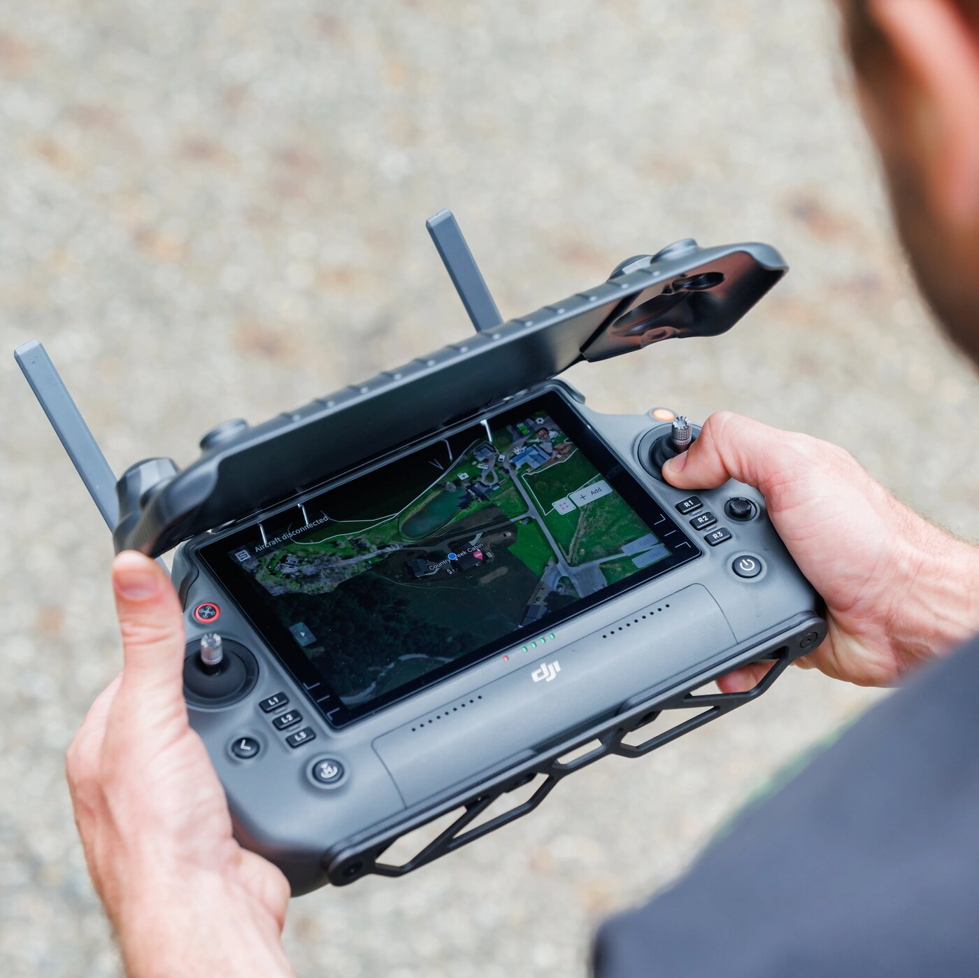 Drone Battery Case - Sarung Pelindung 2-in-1 untuk Remote Control