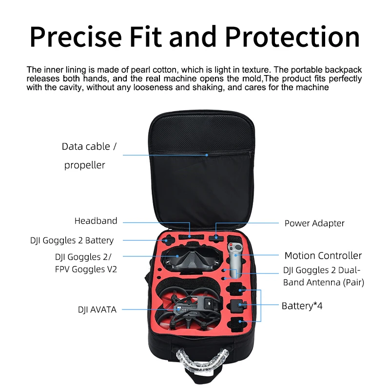 Tas Ransel Portabel Tas Nilon  - Drone Battery Case ulasan dan harga