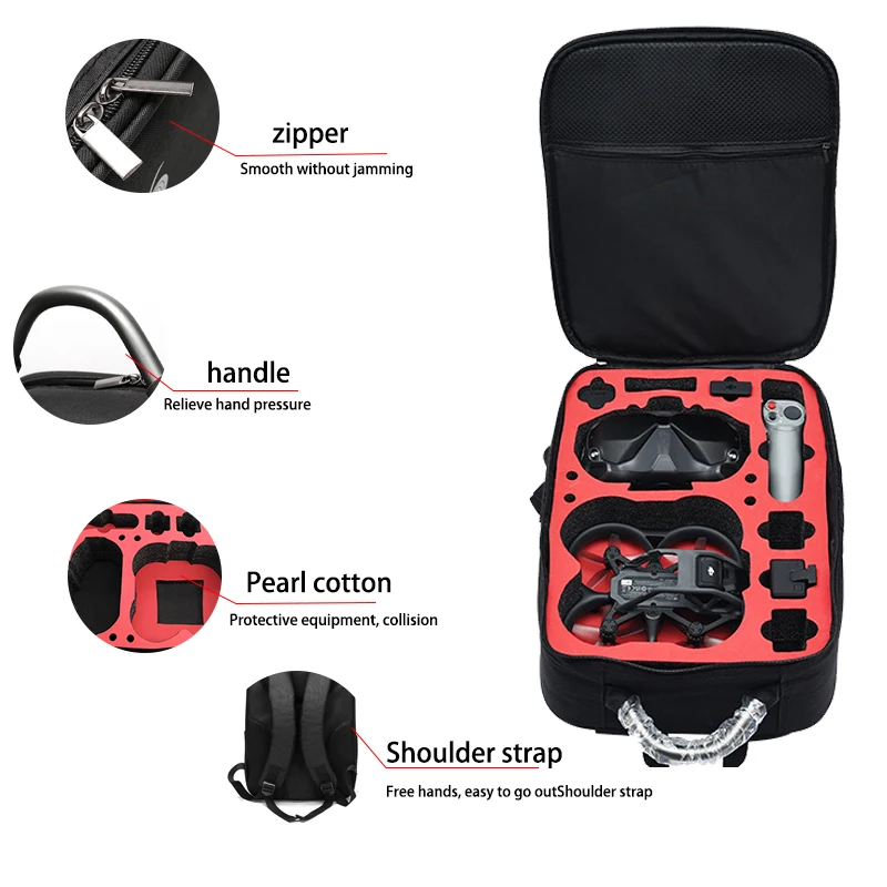 Tas Ransel Portabel Tas Nilon  - Drone Battery Case ulasan dan harga