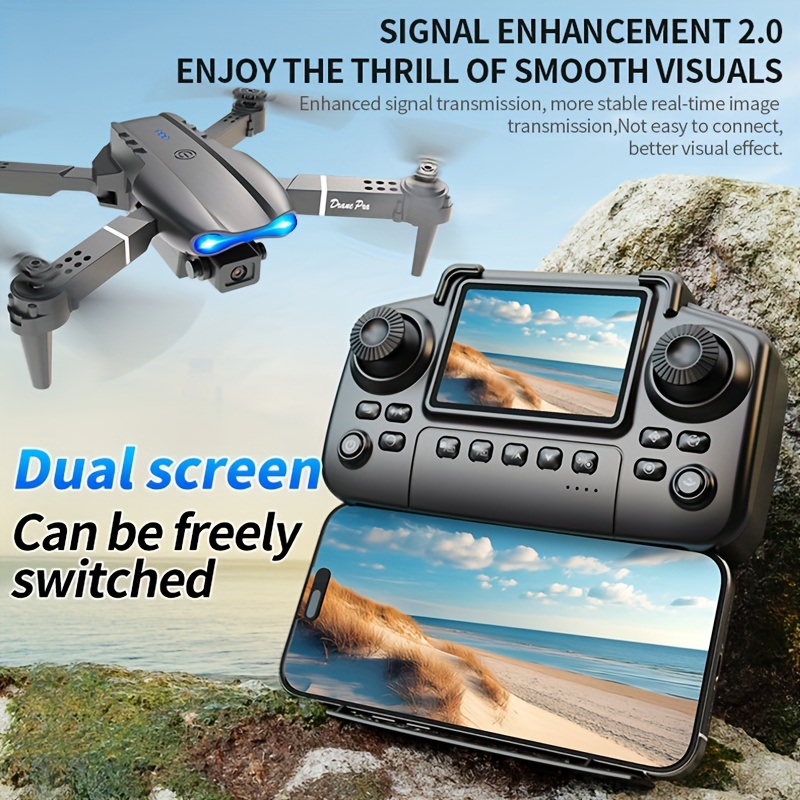 Drone Lipat E99 PRO MAX yang D - Drone Battery Case ulasan dan harga